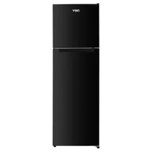 Von VRT-334NVAK Double Door Inverter Fridge 334L - Dark Inox
