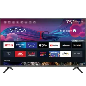 Hisense 75″ 75A6 Series Smart 4k Vidaa TV