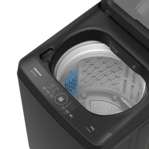 Hisense WT3K1423UB Top Loader Washing Machine, 14KG - Crystal Grey