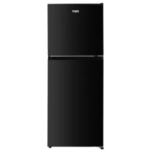 Von VRT-182NRAK Double Door Fridge - 181L, Dark Inox