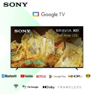 Sony 75 inch X90L Smart Google TV HDR10 4K UHD Dolby Voice Search Bluetooth 100Hz Bravia XR (75X90L)
