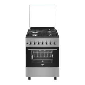 Von Cooker 3 Gas + 1 Electric - VCF663141FFS, Silver