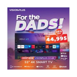 Vision Plus TV 55 Inch 4K Vidaa Smart