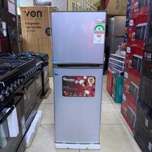 Ramtoms 128 LITERS DOUBLE DOOR DIRECT COOL FRIDGE, SILVER- RF/173
